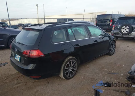 2016 Volkswagen Golf Sportwagen Tsi Limited Edition из США, поврежденный, VIN 3VWC17AU4GM519416